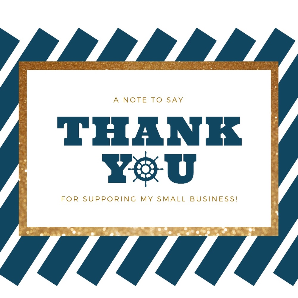 25ct. THANK YOU CARDS